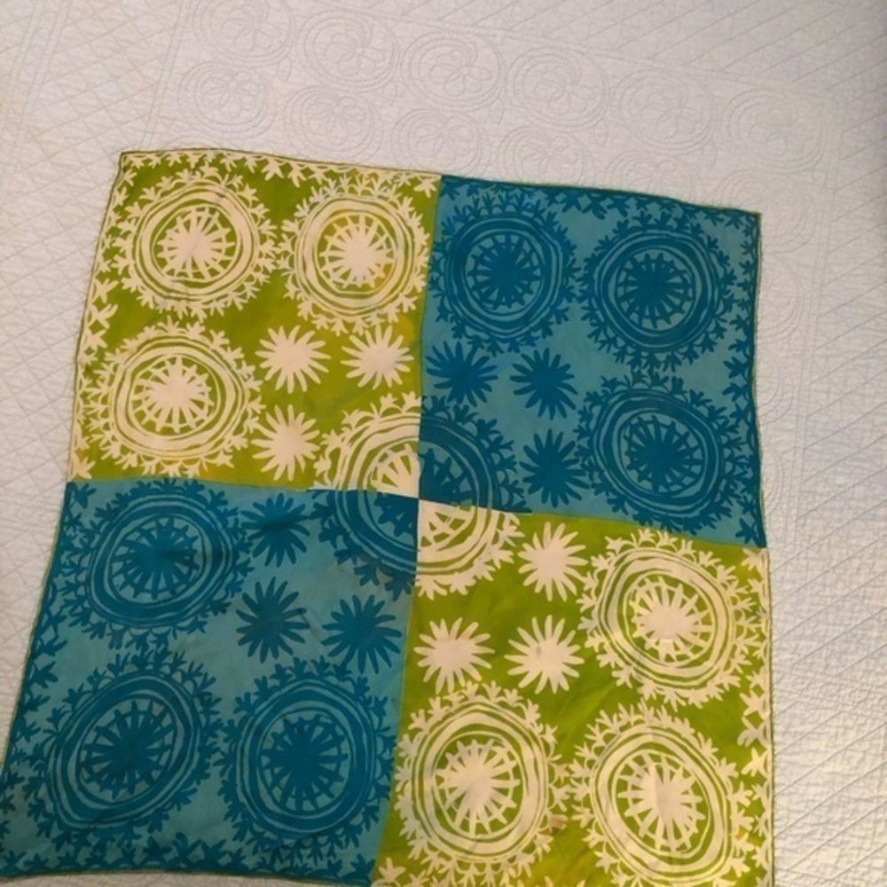Vera Neumann 1960 silk scarf bandanna.